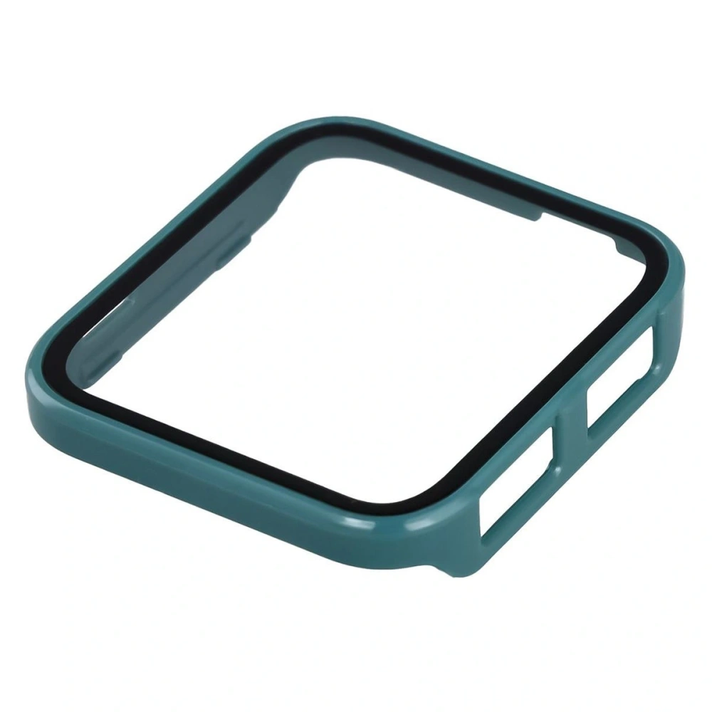 Etui ze szkłem do zegarka Bizon Case+Glass Watch do Garmin Venu X1 zielone