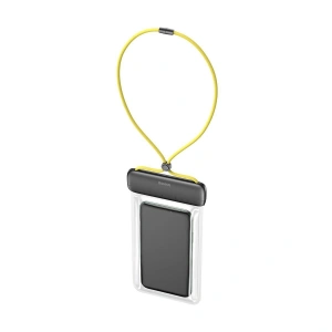 Buy Baseus Let's Go Universal waterproof case for smartphones (black+yellow) - BSU1551BLKYEL - {ean13} - Home Screen Store Europe