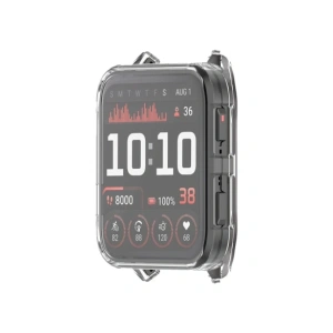 Etui z osłoną ekranu Bizon Case Watch Felipe do Garmin Venu X1 przezroczyste
