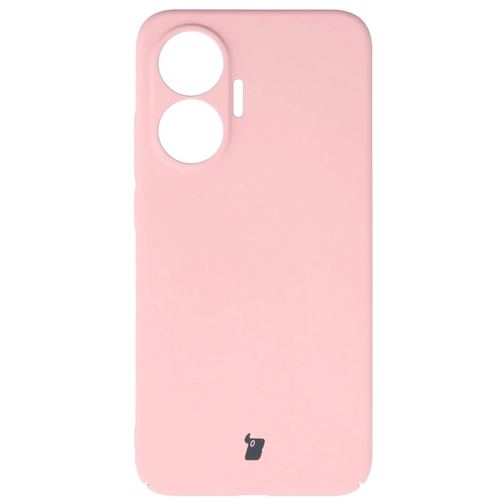 Etui Bizon Case Łupka do Xiaomi POCO F7 różowe