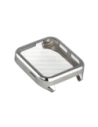 Etui z osłoną ekranu Bizon Case Watch Felipe do Garmin Venu X1 srebrne