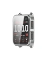 Etui z osłoną ekranu Bizon Case Watch Felipe do Garmin Venu X1 srebrne
