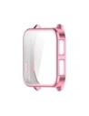 Etui z osłoną ekranu Bizon Case Watch Felipe do Garmin Venu X1 różowe