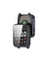 Etui z osłoną ekranu Bizon Case Watch Felipe do Garmin Venu X1 szare
