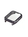 Etui z osłoną ekranu Bizon Case Watch Felipe do Garmin Venu X1 szare