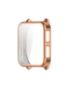 Etui z osłoną ekranu Bizon Case Watch Felipe do Garmin Venu X1 różowozłote