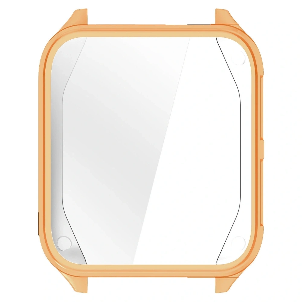 Etui z osłoną ekranu Bizon Case Watch Felipe do Garmin Venu X1 różowozłote