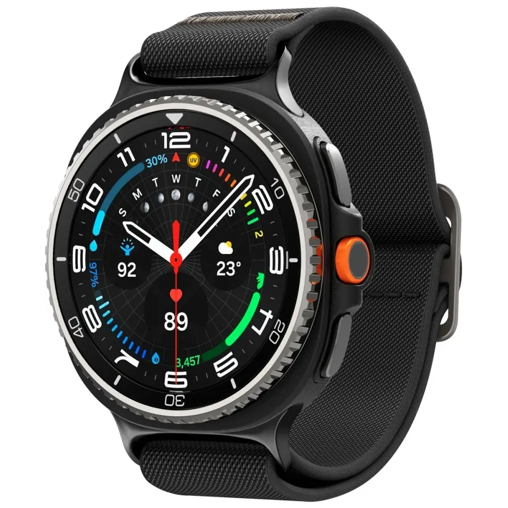 Pasek Spigen Lite Fit do Samsung Galaxy Watch 8 / Classic 40/44/46mm Black