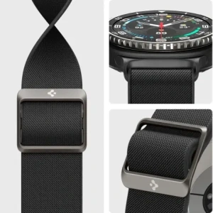 Pasek Spigen Lite Fit do Samsung Galaxy Watch 8 / Classic 40/44/46mm Black
