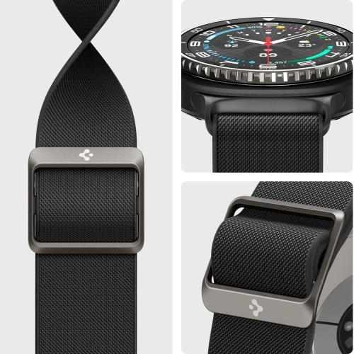 Pasek Spigen Lite Fit do Samsung Galaxy Watch 8 / Classic 40/44/46mm Black
