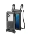 Etui wodoodporne Spigen A611P Universal Waterproof Float Case Matte Black [2 PACK]
