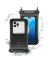 Etui wodoodporne Spigen A611P Universal Waterproof Float Case Matte Black [2 PACK]