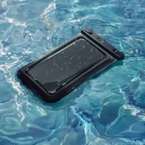 Etui wodoodporne Spigen A611P Universal Waterproof Float Case Matte Black [2 PACK]