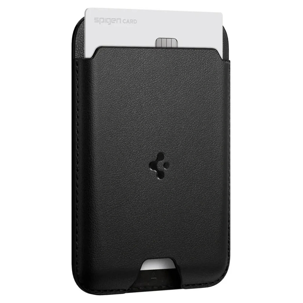 Portfel magnetyczny Spigen Valentinus Pro MagSafe Wallet Black