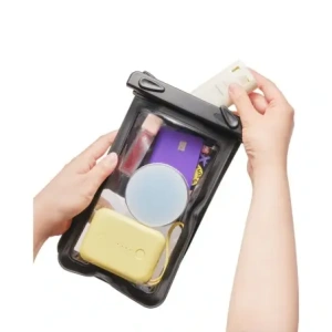 Etui wodoodporne Spigen A603 Universal Waterproof Case Black
