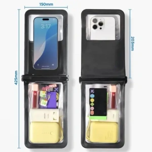 Etui wodoodporne Spigen A603 Universal Waterproof Case Black
