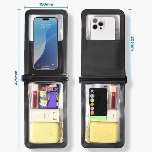 Etui wodoodporne Spigen A603 Universal Waterproof Case Black