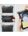 Etui wodoodporne Spigen A603 Universal Waterproof Case Black