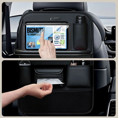 Organizer samochodowy Tech-Protect UCA100 Backseat Car Organizer Black