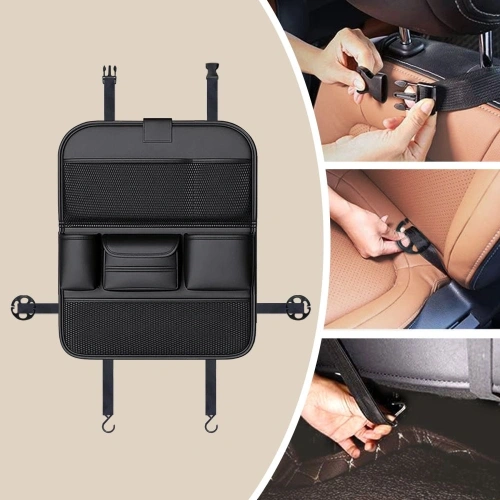 Organizer samochodowy Tech-Protect UCA100 Backseat Car Organizer Black
