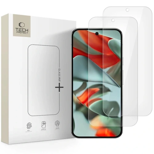 Szkło hartowane Tech-Protect Glass Fit+ do Google Pixel 9 Pro XL / 10 Pro XL Clear [2 PACK]