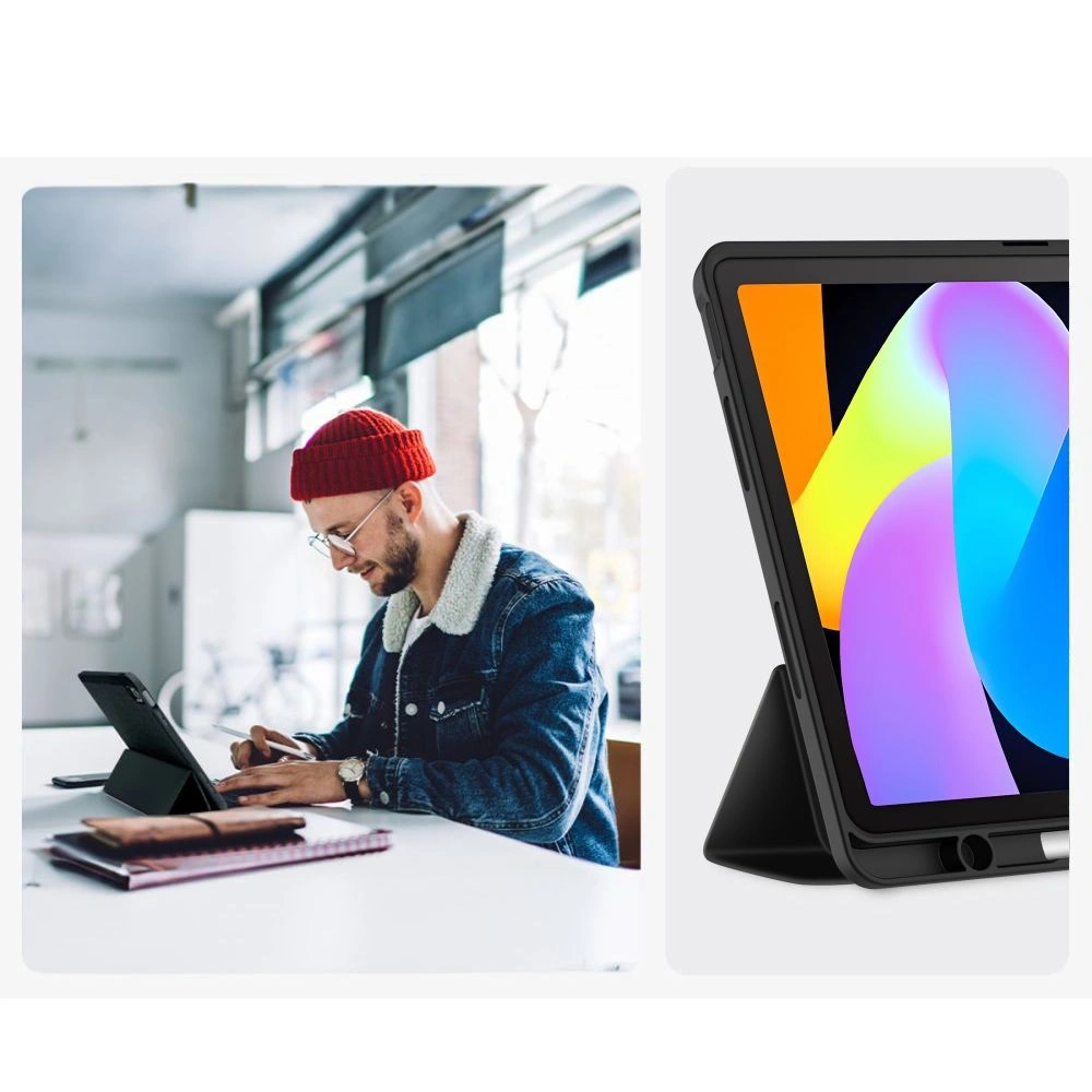 Etui z klapką Tech-Protect SmartCase Pen do Lenovo Idea Tab 11.0 TB-336 Black