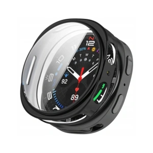 Etui z szybką Tech-Protect Defense do Samsung Galaxy Watch 8 40mm Black