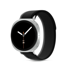 Pasek Tech-Protect Nylon Stripe do Samsung Galaxy Watch 8 / Classic 40/44/46mm Black/orange