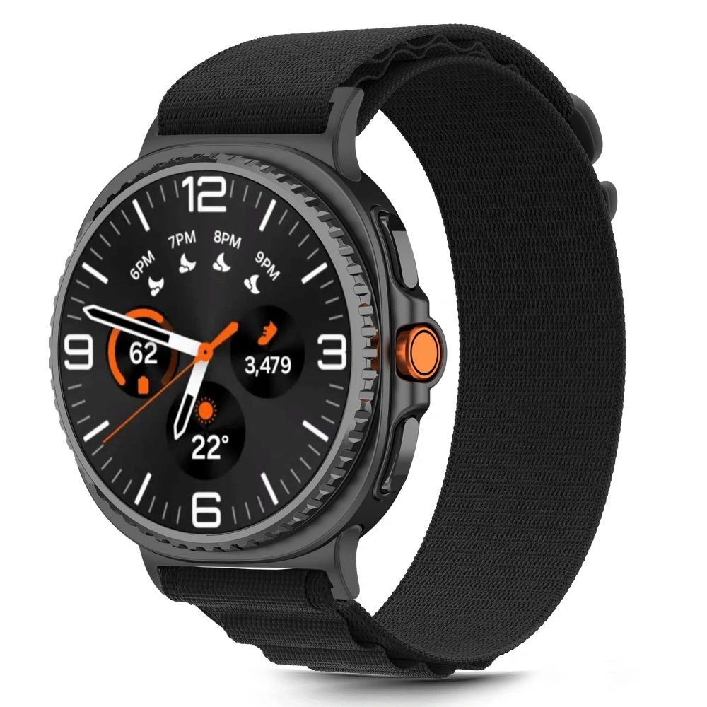 Pasek Tech-Protect Nylon Pro do Samsung Galaxy Watch 8 / Classic 40/44/46mm Black