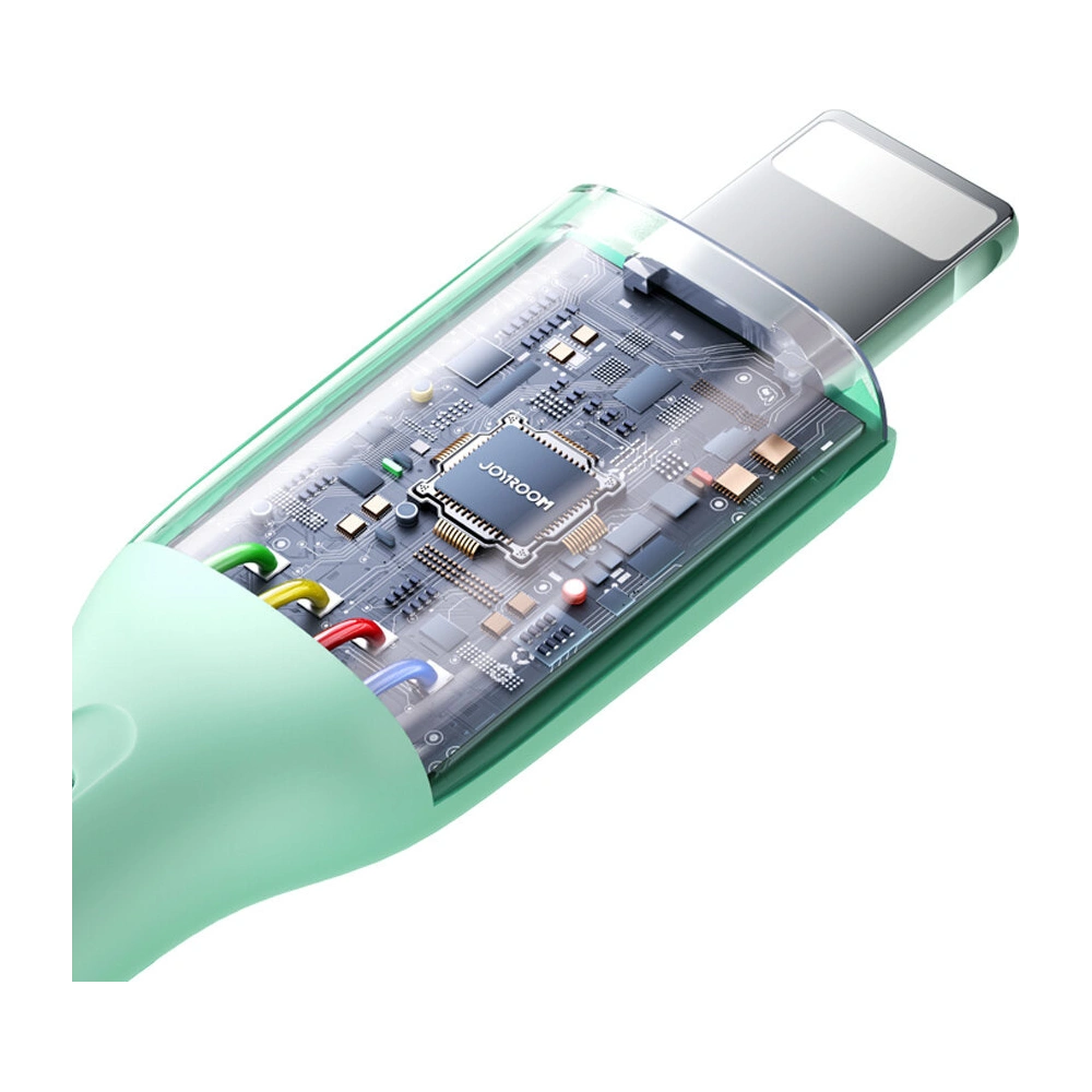 [CR] Kabel Joyroom Multi-Color Series SA34-AC6 USB-A / USB-C 100W 1m czarny