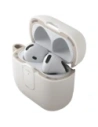 Etui UNIQ Clyde do Apple AirPods 4 Lock Case beżowy