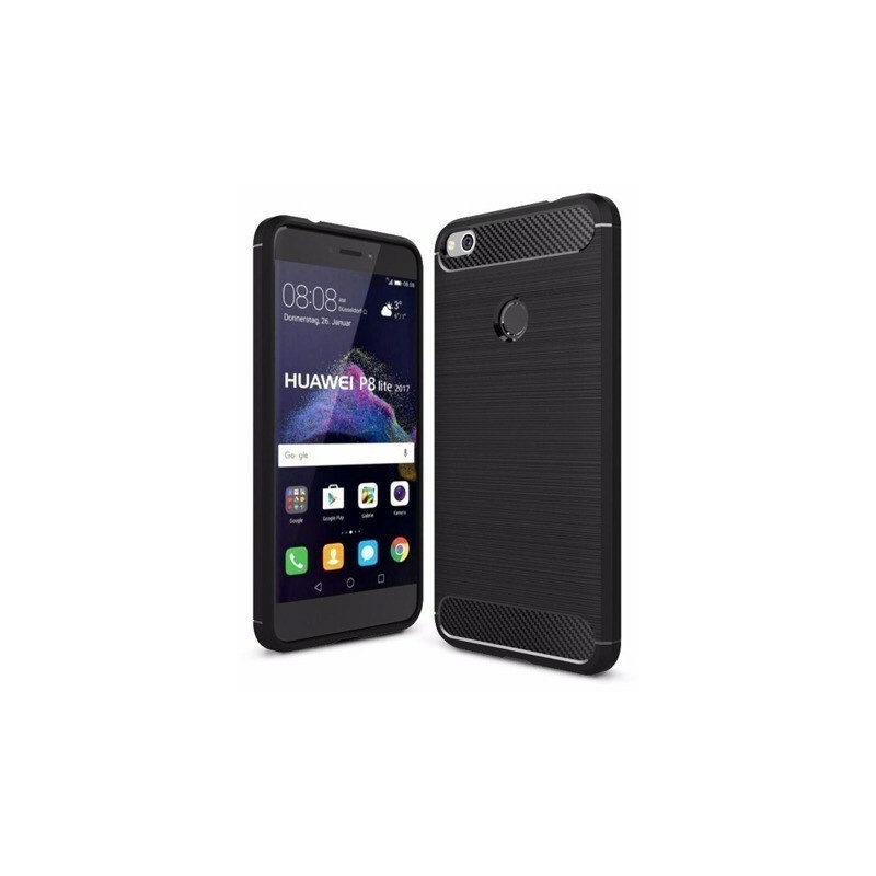 Buy HS Case SOLID TPU Huawei P8 Lite 2017 Black + Screen protector - 5903068631887 - HSC005 - Homescreen.pl