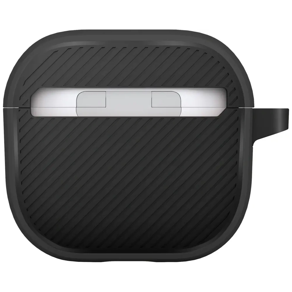 Etui UNIQ Clyde do Apple AirPods 4 Lock Case czarny