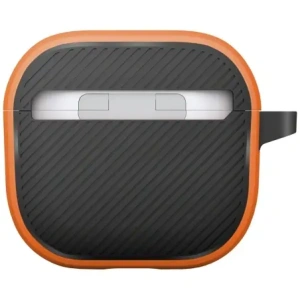 Etui UNIQ Clyde do Apple AirPods 4 Lock Case pomarańczowy