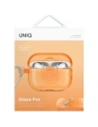 Etui UNIQ Glase Pro do Apple AirPods Pro 2 Lock Case pomarańczowy