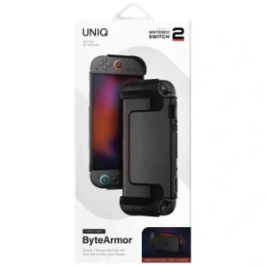 Etui UNIQ Hybrid Bytearmor do Nintendo Switch 2 czarny