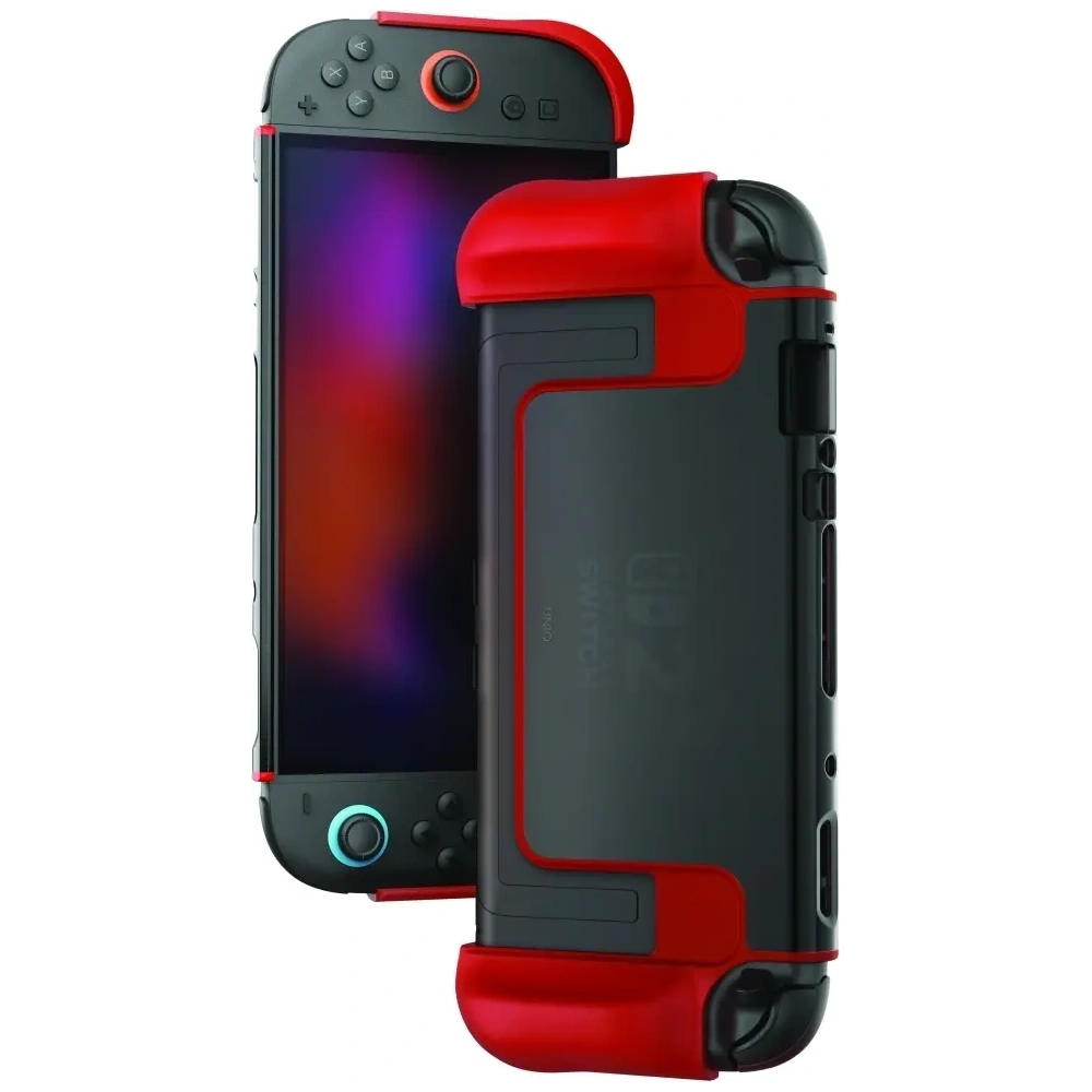 Etui UNIQ Hybrid Bytearmor do Nintendo Switch 2 czerwony