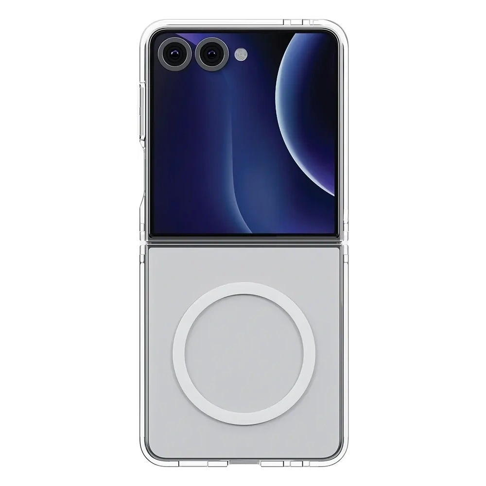 Etui UNIQ LifePro Xtreme do Samsung Galaxy Z Flip7 Magclick Charging przezroczysty