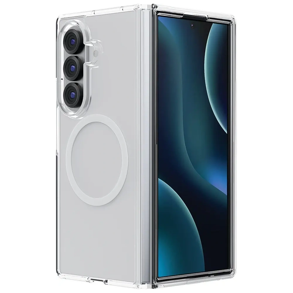 Etui UNIQ LifePro Xtreme do Samsung Galaxy Z Fold7 Magclick Charging przezroczysty