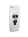 Kup Etui Karl Lagerfeld KLHCI8TPUTRIKSL Apple iPhone SE 2022/SE 2020/8/7 argintiu/silver Glitter Ikonik Karl - KLD298SLV - {ean13} - Sklep Home Screen
