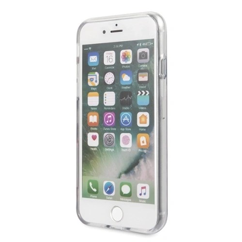 Kup Etui Karl Lagerfeld KLHCI8TPUTRIKSL Apple iPhone SE 2022/SE 2020/8/7 argintiu/silver Glitter Ikonik Karl - KLD298SLV - {ean13} - Sklep Home Screen