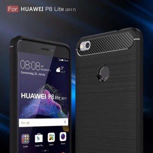 Buy HS Case SOLID TPU Huawei P8 Lite 2017 Black + Screen protector - HSC005 - {ean13} - Home Screen Store Europe