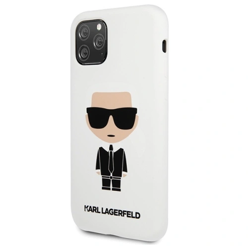 Kup Etui Karl Lagerfeld KLHCN58SLFKWH Apple iPhone 11 Pro kemény tok fehér/white Silicone Iconic - KLD299WHT - {ean13} - Sklep Home Screen
