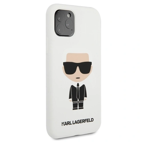 Kup Etui Karl Lagerfeld KLHCN58SLFKWH Apple iPhone 11 Pro kemény tok fehér/white Silicone Iconic - KLD299WHT - {ean13} - Sklep Home Screen
