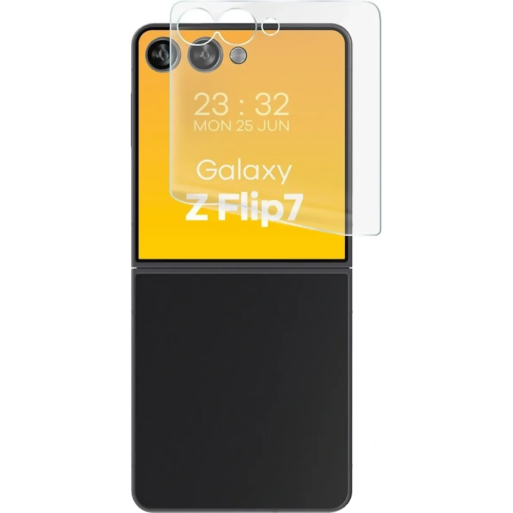 Folia matowa Bizon Glass Film Sun Duo do Samsung Galaxy Z Flip7 [2 PACK]