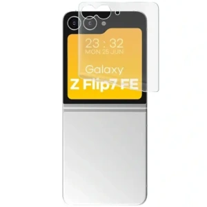 Folia matowa Bizon Glass Film Sun Duo do Samsung Galaxy Z Flip7 FE [2 PACK]