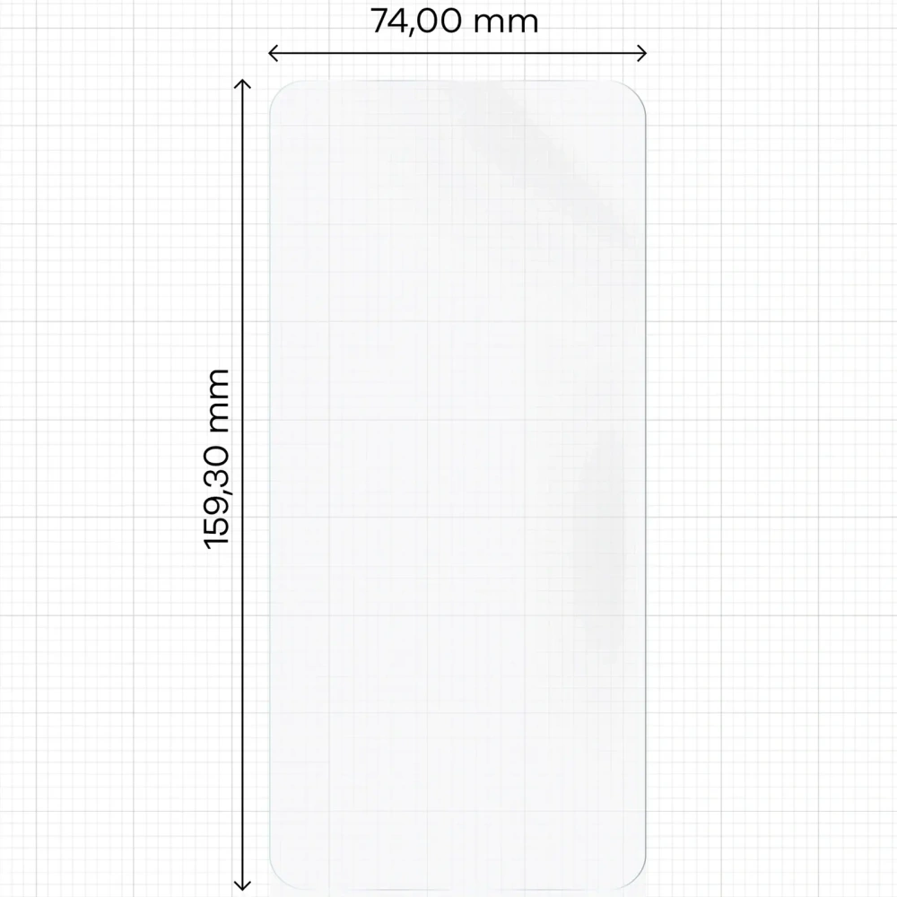 Folia matowa Bizon Glass Film Sun Duo do Xiaomi POCO F7 [2 PACK]
