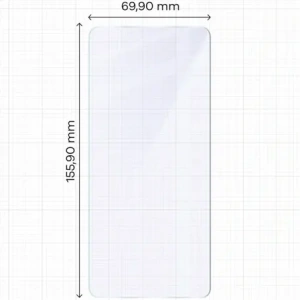 Elastyczne szkło hybrydowe Bizon Glass Mule do Motorola Moto G86 5G