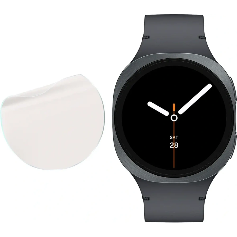 Folia matowa Bizon Glass Watch Film Sun Duo do Samsung Galaxy Watch 8 44mm [2 PACK]