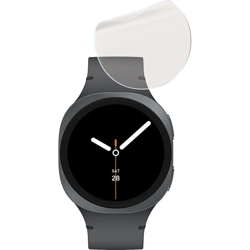 Folia matowa Bizon Glass Watch Film Sun Duo do Samsung Galaxy Watch 8 44mm [2 PACK]